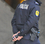 pistola de policia